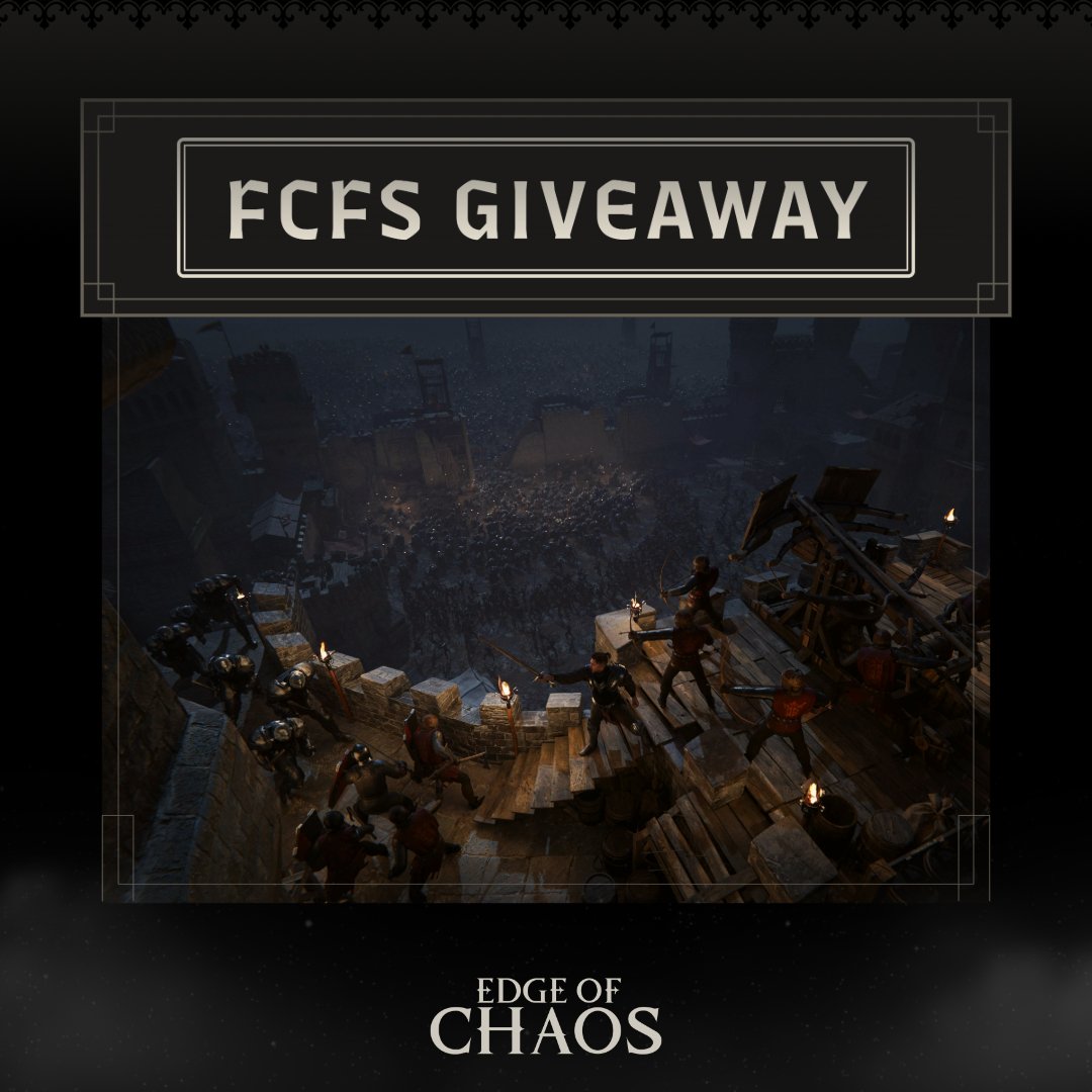 EdgeofChaosGame's tweet photo. 🎁 FCFS spots for the Ancients NFT Collection - Giveaway Reminder 🎁

Make sure to:
- RT + ❤️
- Tag 2 friends 🤝
- Join our https://t.co/fgNvzes69a &amp; complete quests 🎮

🚨 Only a few hours left, so hurry up!

#EdgeofChaos #FCFS #Giveaway #Web3 #Game #NFTgaming https://t.co/Au1YgpTECZ