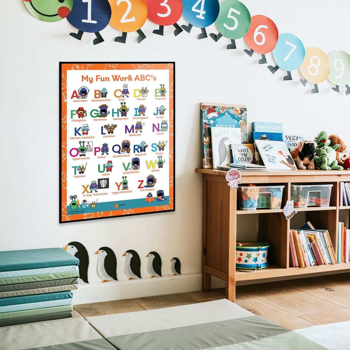 TaskPins's tweet image. AD Learn the Alphabet Poster - Jobs Theme

taskpins.etsy.com/hk-en/listing/…

#alphabet #learningthealphabet #abcs #abcsong #abcposter