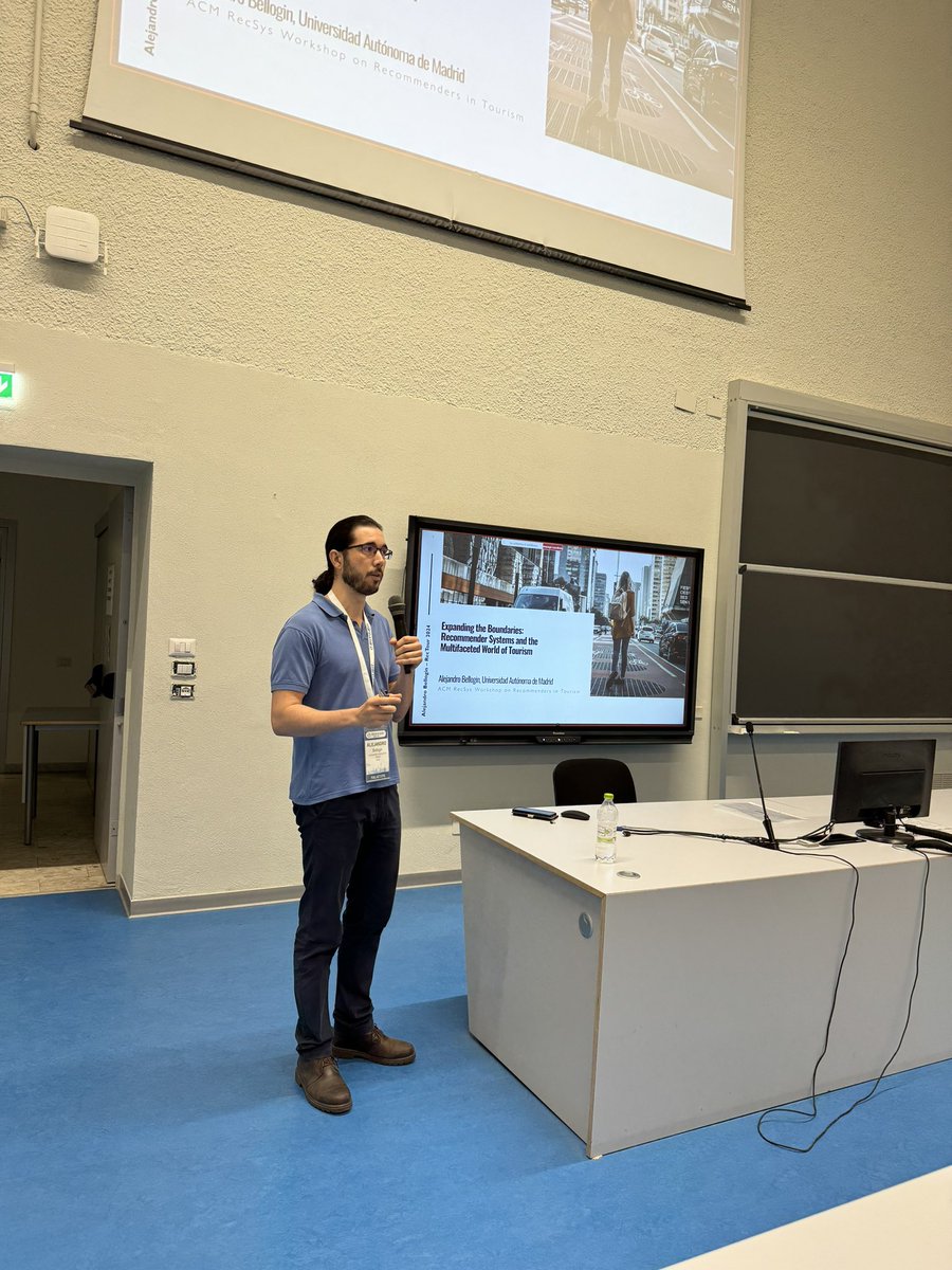 Julia Neidhardt (@j_neidhardt) on Twitter photo #RecTour2024 kicks off with a great keynote by <a href="/abellogin/">Alejandro Bellogin</a>: “Expanding the Boundaries: Recommender Systems and the Multifaceted World of Tourism,” offering insightful perspectives on the topic. #RecSys #RecTour2024 kicks off with a great keynote by <a href="/abellogin/">Alejandro Bellogin</a>: “Expanding the Boundaries: Recommender Systems and the Multifaceted World of Tourism,” offering insightful perspectives on the topic. #RecSys