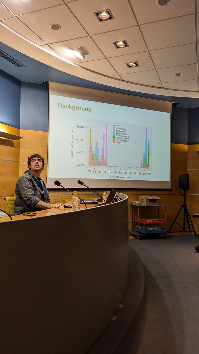 SEBiBC_es's tweet image. We conclude our tool development session with Miguel Díaz presenting a new tool for bacterial taxonomy identification. Thank you to all the speakers and the audience for your attention! #Bioinformatics #BacterialTaxonomy #ToolDevelopment
