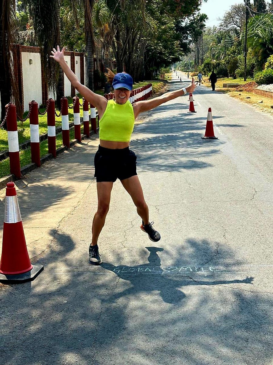 Hardly <a href="/MuzalaSamukonga/">Muzala Samukonga</a>, but the <a href="/UKinZambia/">UKinZambia</a> team tried their best in #Globalmile 2024.

#Globalmile is a single day of common endeavour. Bringing together hundreds of UK🇬🇧 missions across the world for one global virtual marathon