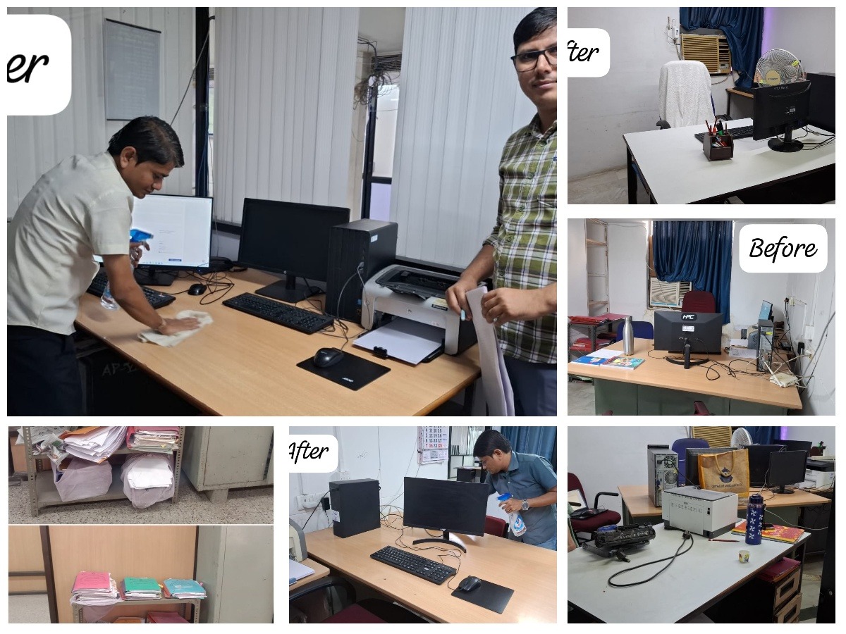 Implementation phase of Special Campaign 4.0 (for institutionalizing Swachhata and minimizing pendency in Government Office, 2nd October, 2024 to 31 October, 2024), is effectively  going on with the combined efforts of the officers of CGST, Ahmedabad South Commissionerate.