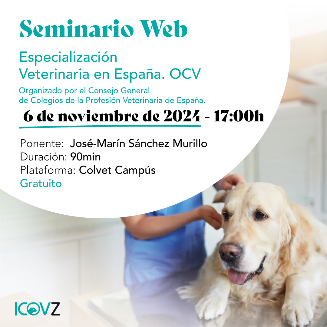 🧑‍⚕️ 📚 Especialización Veterinaria en España. OCV.
📅 Fecha: 06-11-2024
🗣️ Ponente: José-Marín Sánchez Murillo.
📝 Inscripciones: i.mtr.cool/xgexbfieft
#Ponunveterinarioentuvida #Ponunveterinarioentumesa
#Veterinario #veterinarioszgz #formacion