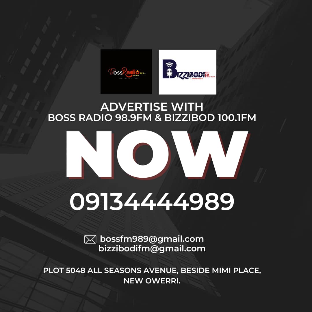 Adverstise your business 
We are your sure plug 
#bossradio989fm 
#bizzibodi1001fm.com
