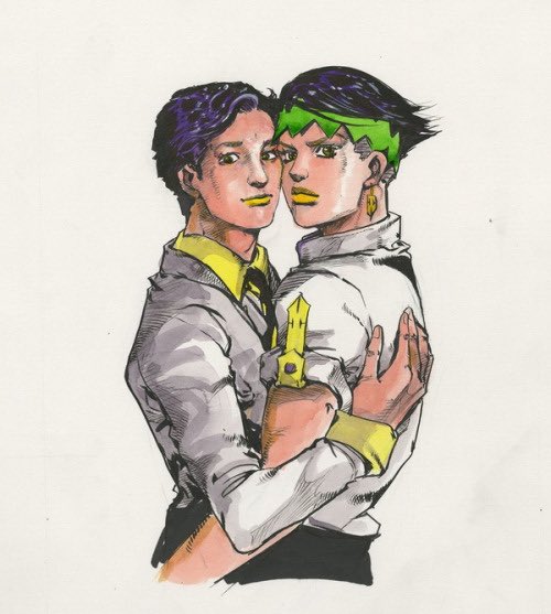 HE DREW HIMSELF WITH ROHAN AGAIN