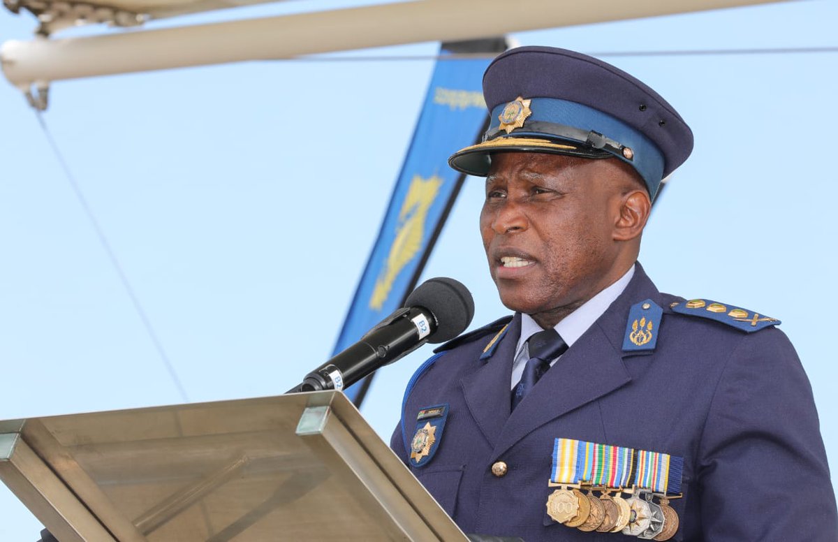 SAPoliceService's tweet photo. #PoliceMinistry [HAPPENING NOW] The #PassingOutParade of the last batch of the #Project10K Constables for the 2023/2024 financial year is underway at Bishop Lavis SAPS Academy in the Western Cape. 

The Deputy Minister of Police, Ms Polly Boshielo together with General Fannie Masemola will preside over proceedings. #MoreBootsOnTheGround ME