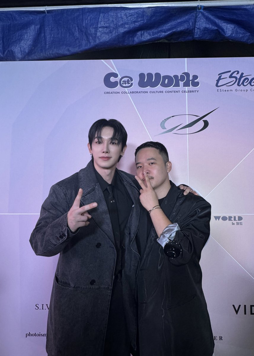 official__wonho's tweet photo. [📸] 
20241018
‘51PERCENT FASHION SHOW’ 참석 완료💙

#원호 #WONHO https://t.co/BHlSIq6W2G