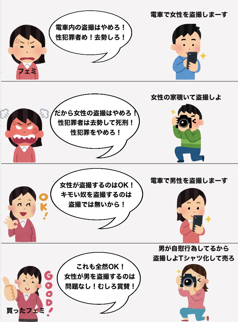 oZpA7bTicUSyBRI's tweet photo. フェミニスト、ただの犯罪集団じゃん…… https://t.co/c2IDljT1t9