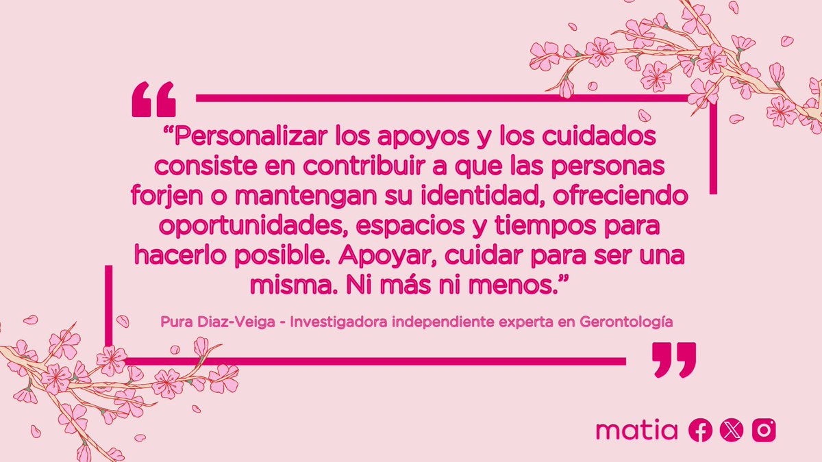 Matia (@matiafundazioa) on Twitter photo Para que el enfoque de personalización que apunta <a href="/PDiazVeiga/">Pura Díaz-Veiga</a> se haga realidad, y no quede en lo declarativo, es necesario que vaya acompañado de un cambio cultural que promueva la puesta en valor de los #cuidados.
La financiación es una de las claves.
👇
change.org/p/reclamamos-q… Para que el enfoque de personalización que apunta <a href="/PDiazVeiga/">Pura Díaz-Veiga</a> se haga realidad, y no quede en lo declarativo, es necesario que vaya acompañado de un cambio cultural que promueva la puesta en valor de los #cuidados.
La financiación es una de las claves.
👇
change.org/p/reclamamos-q…