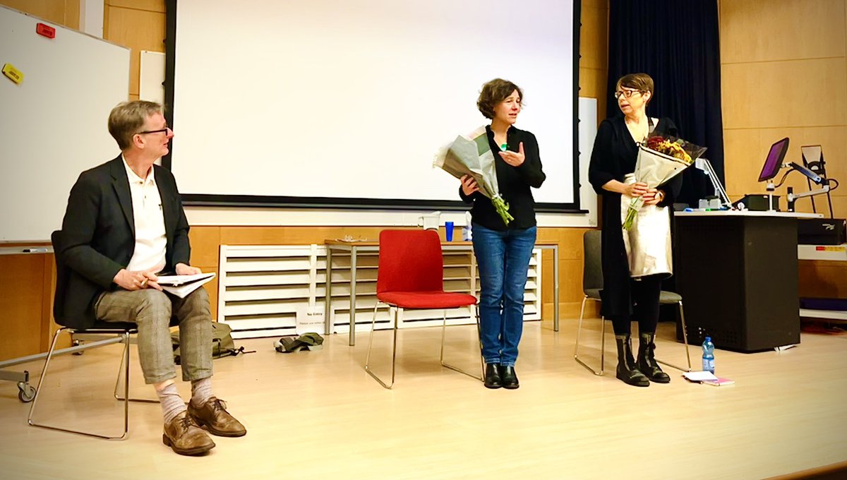 Dr Amy King (@amycking) on Twitter photo Our leading ladies! 💐
A wonderful inaugural to (belatedly) celebrate Professor Ruth Glynn and Professor Catherine O’Rawe and their roles in shaping Italian Studies in the U.K. and beyond. Expertly compèred by another <a href="/BristolItalian/">BristolItalian</a> legend, Prof DD.
Hip hip, hooray! Our leading ladies! 💐
A wonderful inaugural to (belatedly) celebrate Professor Ruth Glynn and Professor Catherine O’Rawe and their roles in shaping Italian Studies in the U.K. and beyond. Expertly compèred by another <a href="/BristolItalian/">BristolItalian</a> legend, Prof DD.
Hip hip, hooray!