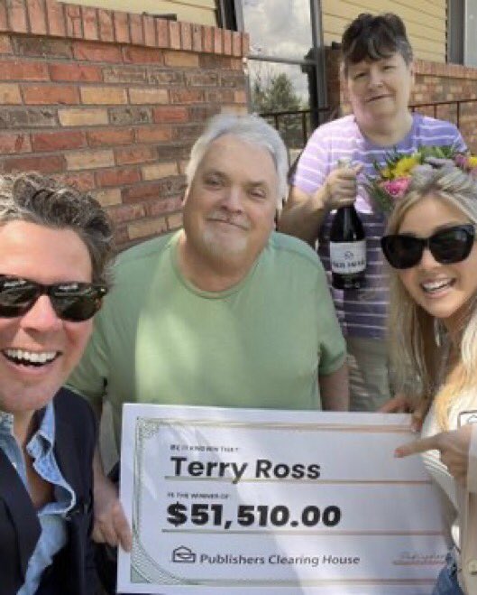 AgentWilliampch's tweet image. CONGRATULATIONS TERRY!🎉🎊🍾#PCHWINNER
