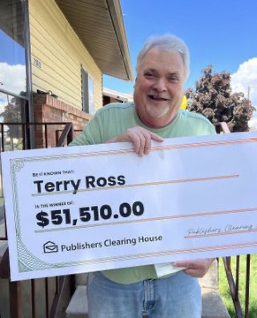 AgentWilliampch's tweet image. CONGRATULATIONS TERRY!🎉🎊🍾#PCHWINNER