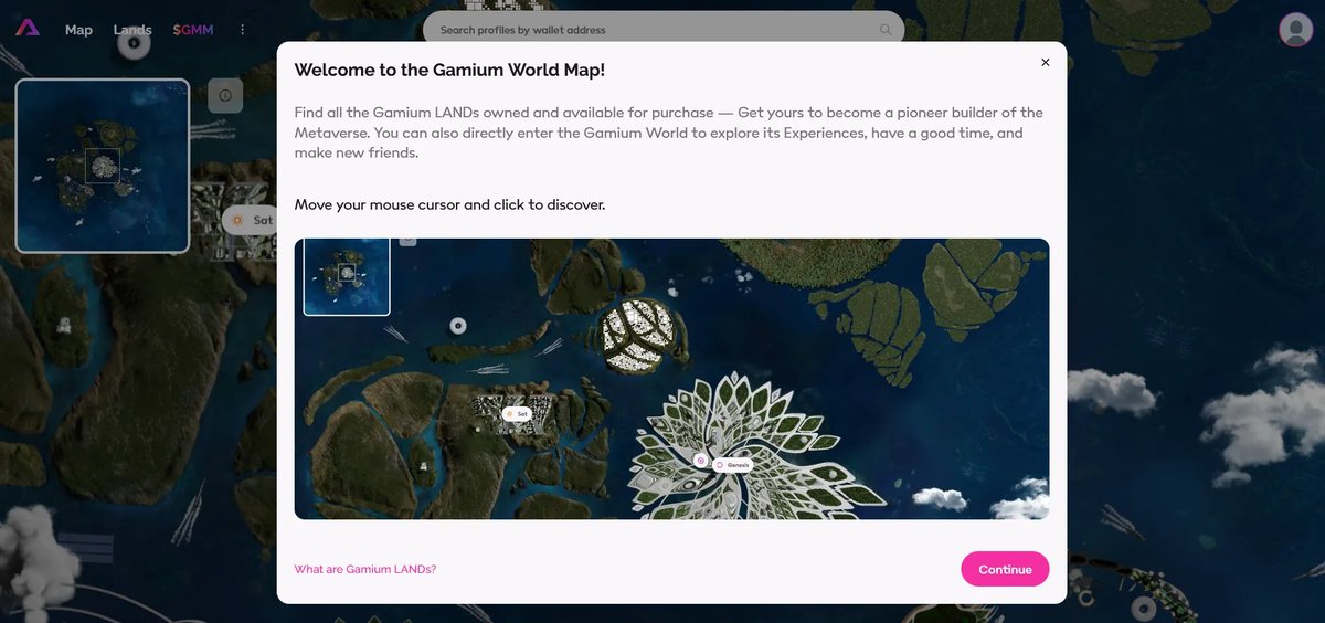 Step into the Genesis Map 🗺️, where metaverse pioneers own the LAND and rule the realm 👑

See who’s running the show with live experiences and LAND ownership 🏝️

Ready to leave your mark and redefine your digital frontier 🫵?

#Metaverse #Map 🌐 gamium.world