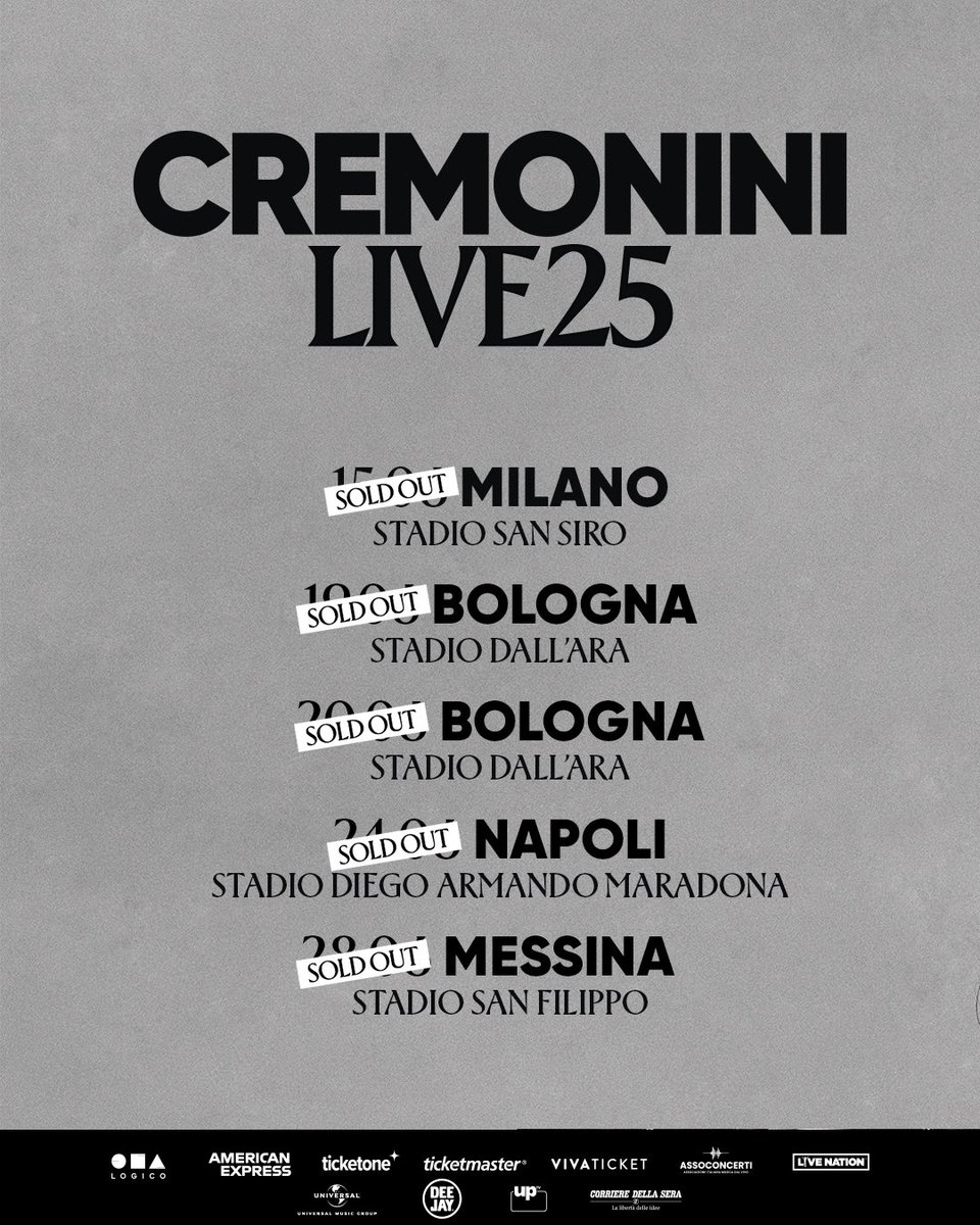 Cesare Cremonini tweet media