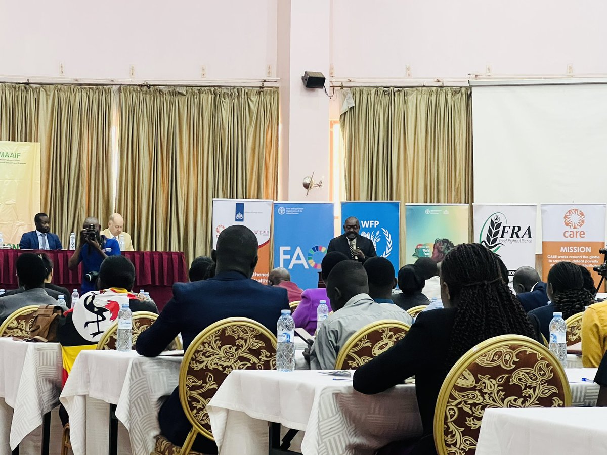 We are pleased to be part of the ongoing policy dialogue on the state of food and nutrition in Uganda where the minister of Agriculture has called upon stakeholders to tackle malnutrition, ensure balanced food distribution across Uganda &amp; practice nutrition sensitive agriculture.