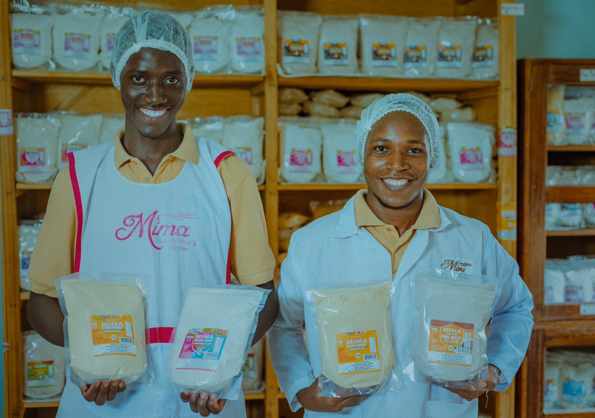 EinsteinRising's tweet photo. As World #FoodWeek celebrations continue, our team is visiting @MimaQuality , a value-added enterprise producing healthy porridge for children and adults. https://t.co/bYRIbdNVcS