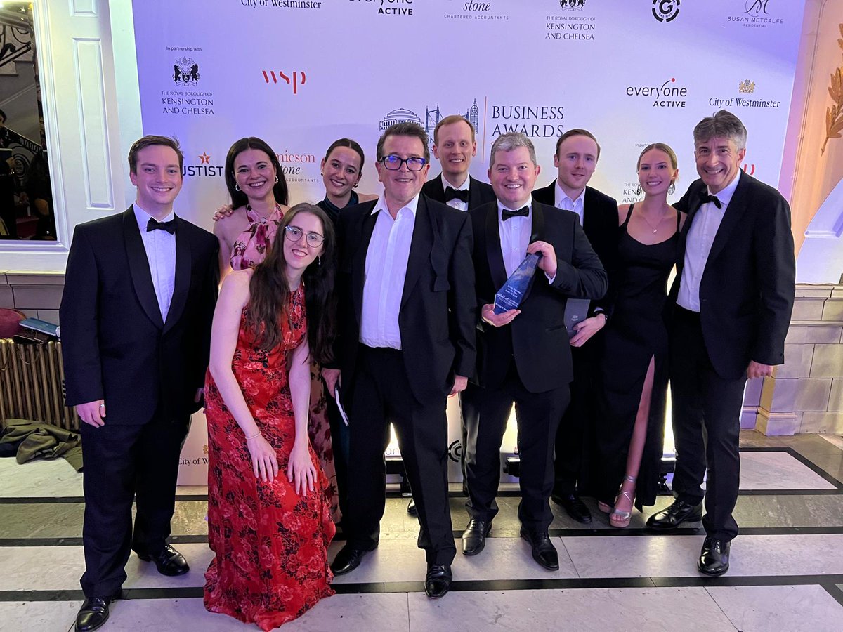 BishopandSewell's tweet photo. We were delighted to win ‘Best Large Business of the Year’ at the @KCWchamber  Business Awards last night.  We were up against some tough competition - so congratulations to all the finalists!
#kcwba24 #winners #chamberofcommerce https://t.co/7zOcSie867