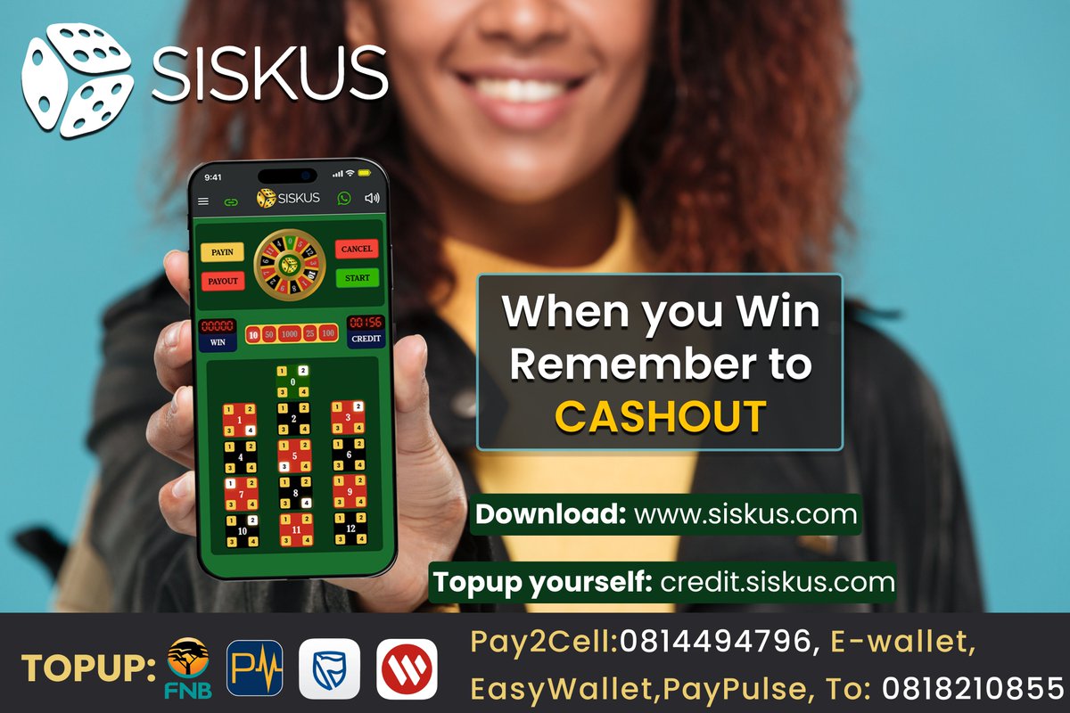 siskusjackpot's tweet photo. Play, win, and get paid instantly!🤑 Download: https://t.co/wirYI2pUX7
Contact: 081 821 0855

#win #winner #jackpot #casino #payday #forex #millionaire #sale #bettertogether #BETTING #feature #onlineshopping #onlineshop https://t.co/wWcoO6HKnG