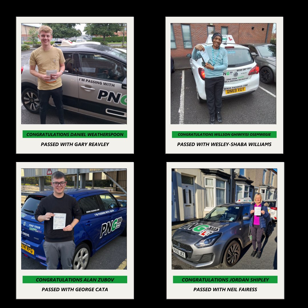 PassNGo's tweet photo. Happy Friday everyone and congratulations to our midweek passes!
Drive safely! 🚦🚗

Are you ready to start your journey to independence? 🚗✨
Book your first lesson now ➡️ https://t.co/Mg0UuwqgHu

#passngo #drivingschool #learntodrive #firstlesson #drivinglessons https://t.co/w2jwO42QAP
