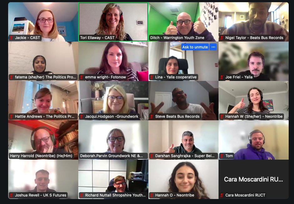 🙏 Thanks to everyone who joined us at yesterday's welcome session for the Youth Sector Innovation Incubator, from CAST &amp; @NCSTrust.

Over the coming months, participants will explore digital solutions to boost social cohesion among young people.

More 👉 buff.ly/3YgGkfK