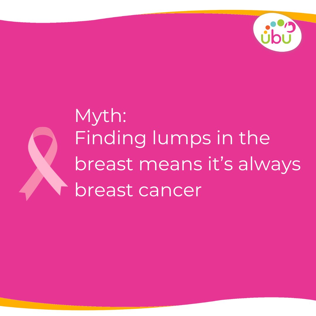 ubusupport's tweet image. it&apos;s Breast Cancer Awareness Day, it&apos;s important we do some myth-busting around the disease!