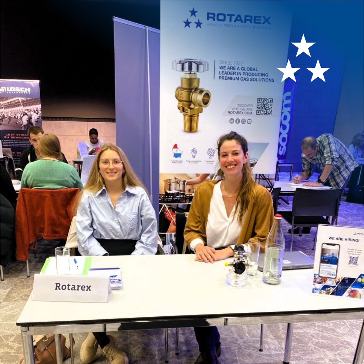 Yesterday Rotarex had the honor of being selected as one of the top 20 industrial employers to participate in the #Jobday ADEM-FEDIL! We had the pleasure of meeting 22 qualified candidates across various fields.

Thank you to FEDIL and ADEM for organizing such a successful event!