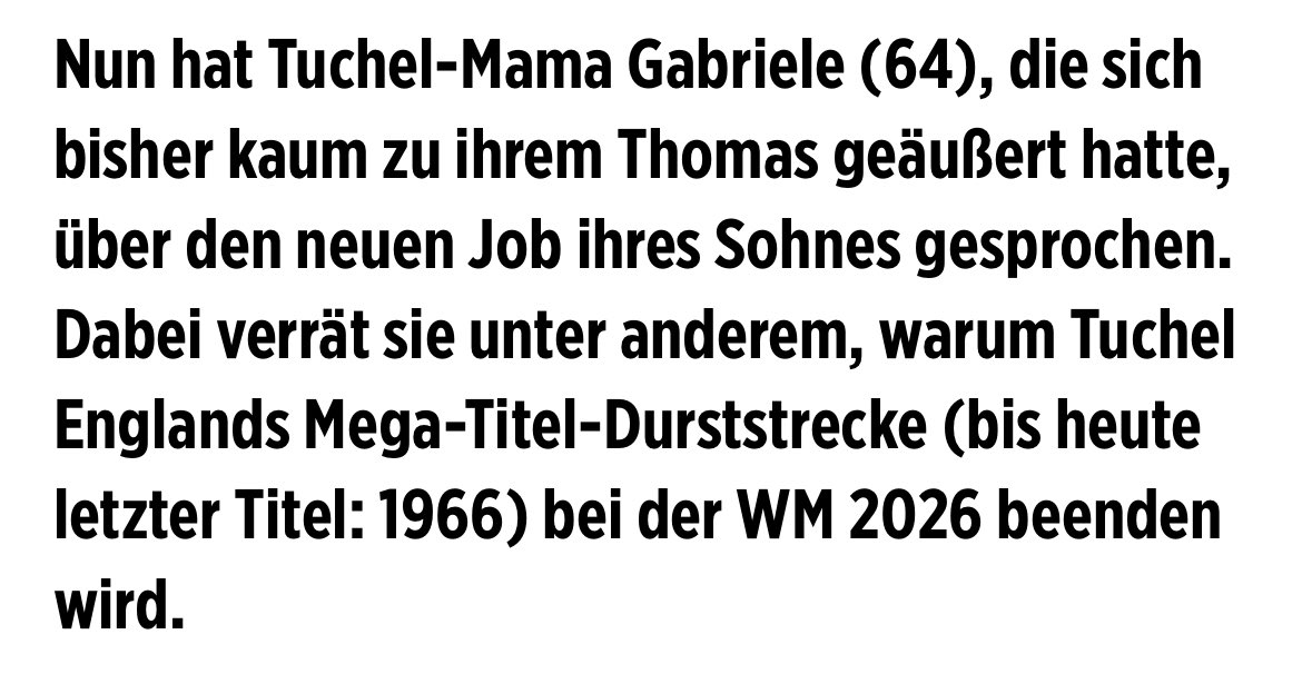 momo1966fcu's tweet photo. Tuchels Mutter hat ihn mit wie viel Jahren bekommen??? https://t.co/xO0CplF74c