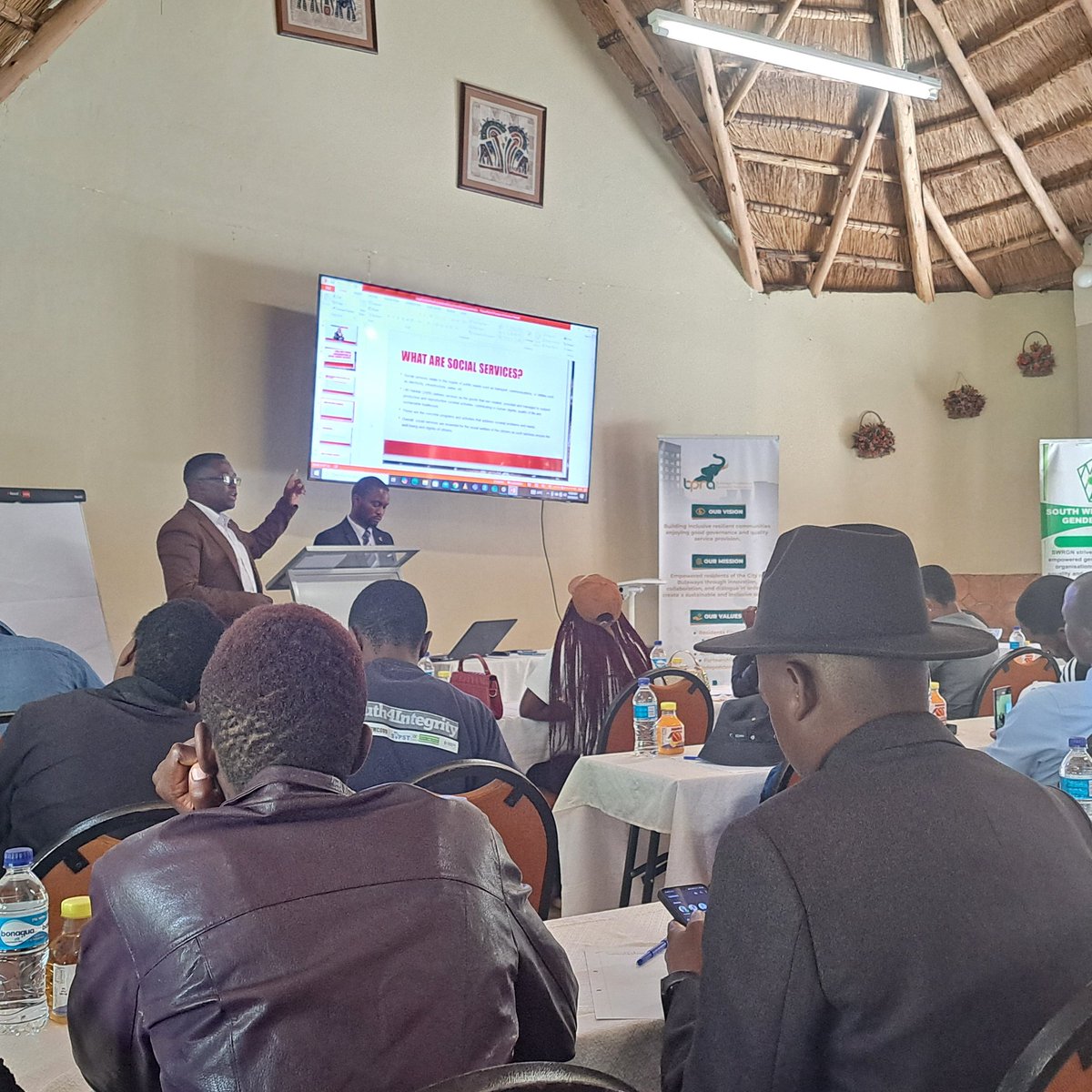 Today CYDT in partnership with <a href="/byopra/">Bulawayo Progressive Residents Association (BPRA)</a> <a href="/SWRGNZim/">SWRGN</a> <a href="/GRRA054/">GRRA</a> 
is conducting the annual service delivery conference in Bulawayo.Taking time to pause, reflect &amp; share ideas on service delivery challenges faced by different communities.