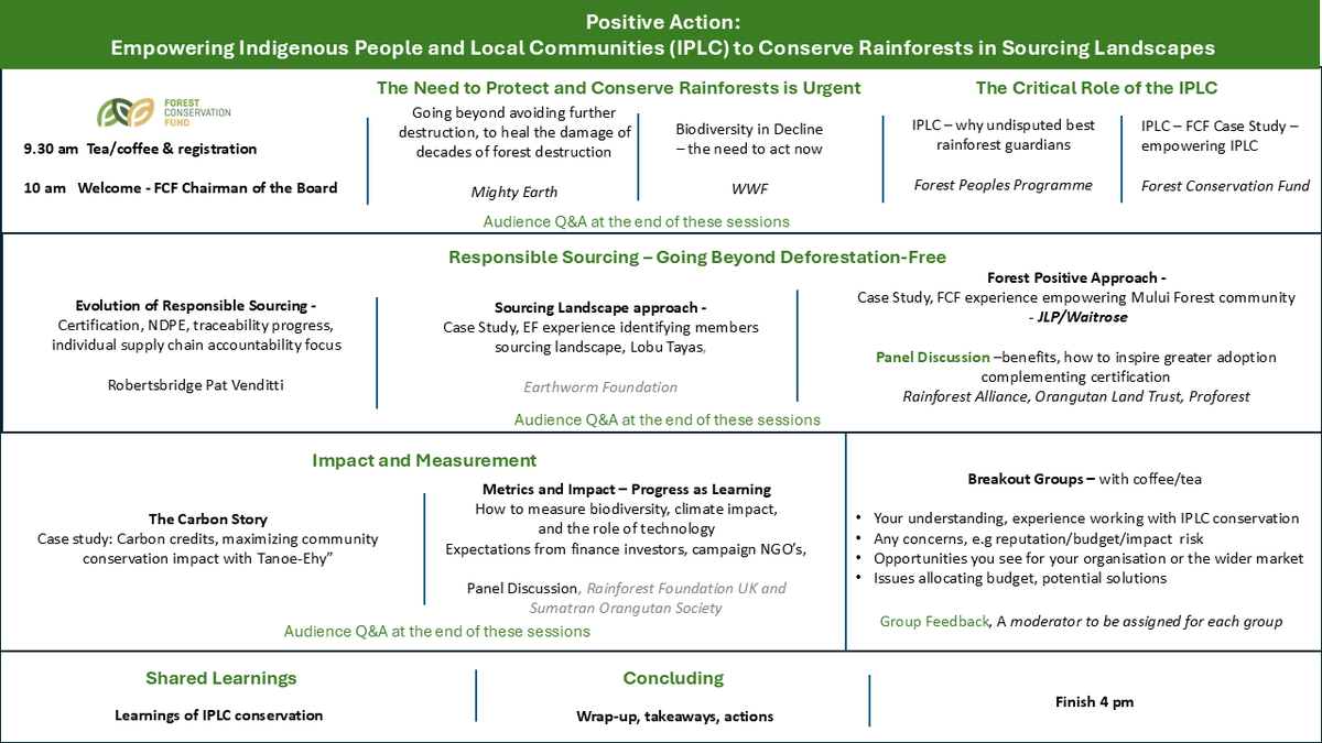 FundForests's tweet photo. Full agenda https://t.co/HJL5M05FeN