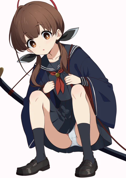 無防備にこんな純真そうなパンツ見せられたらついカリカリしたくなって……描きました。 