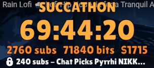 Pyrrhixz's tweet photo. A great time to end Day 25 of #succathon
We cleared Union Raid and pushed NIKKE accs! Ended the day with some scary streams!
Thank you to @skyJLVTV for the raid too!
See you all tomorrow! https://t.co/kpUdHWwygR