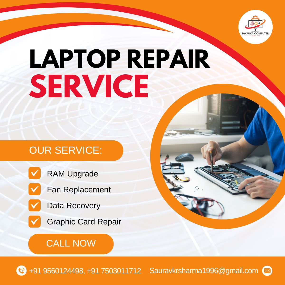 krishnacomputrs's tweet image. All Laptop Repair Service #laptops #laptoprepair #computer #dwarkacomputerservices