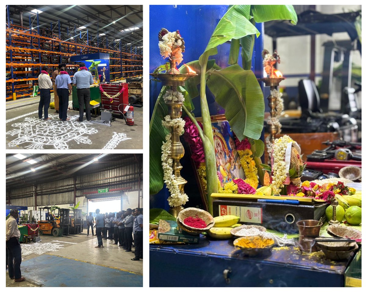 tadpole_eng's tweet photo. Here are some glimpse of ayudha pooja held on TEC's chennai plant
#TEC #TadpoleEngineeringConsultancy #Ayudhapooja #Festival #festivalseason #Chennai #diwali #celebration https://t.co/fn9LCZKvnT