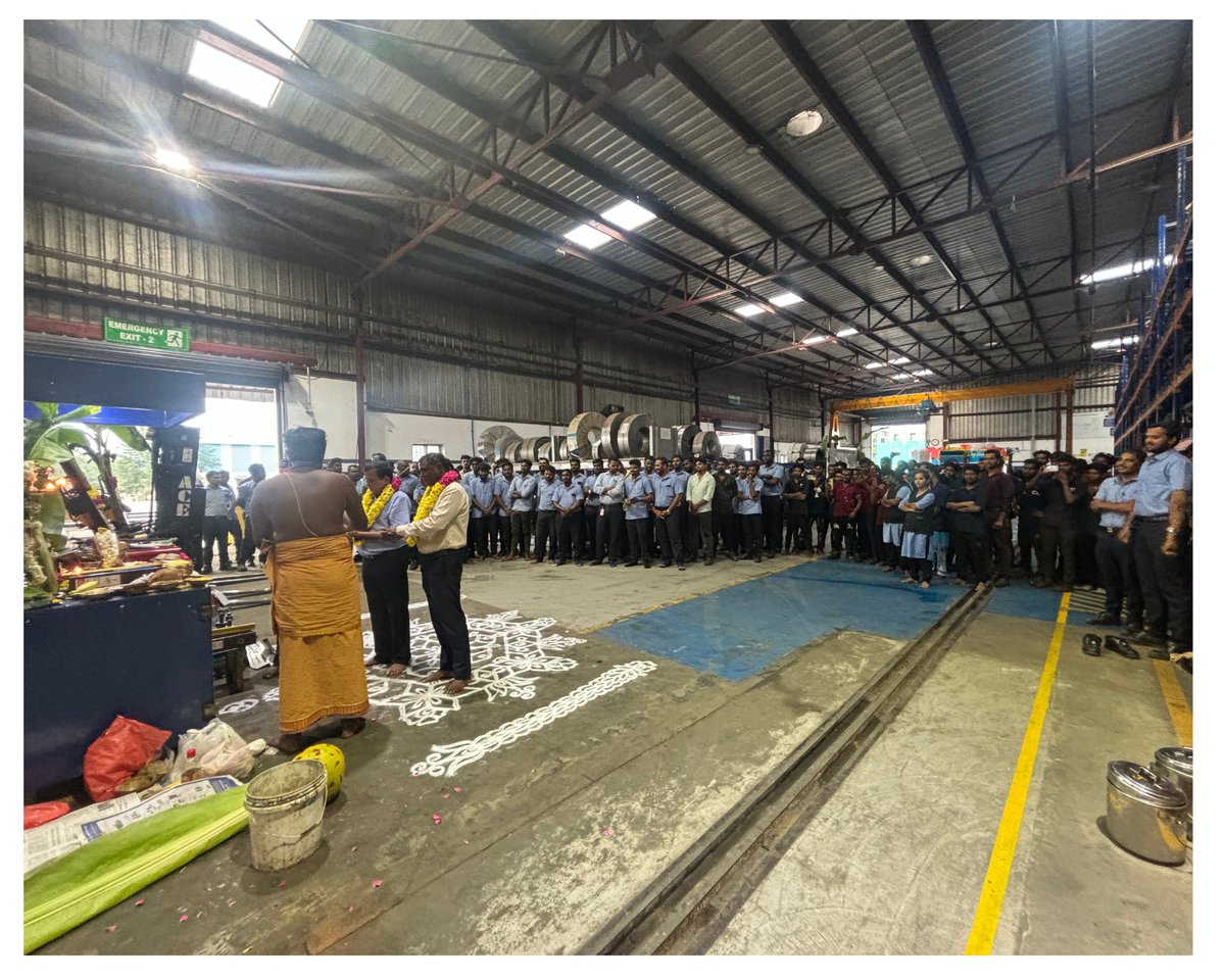 tadpole_eng's tweet photo. Here are some glimpse of ayudha pooja held on TEC's chennai plant
#TEC #TadpoleEngineeringConsultancy #Ayudhapooja #Festival #festivalseason #Chennai #diwali #celebration https://t.co/fn9LCZKvnT
