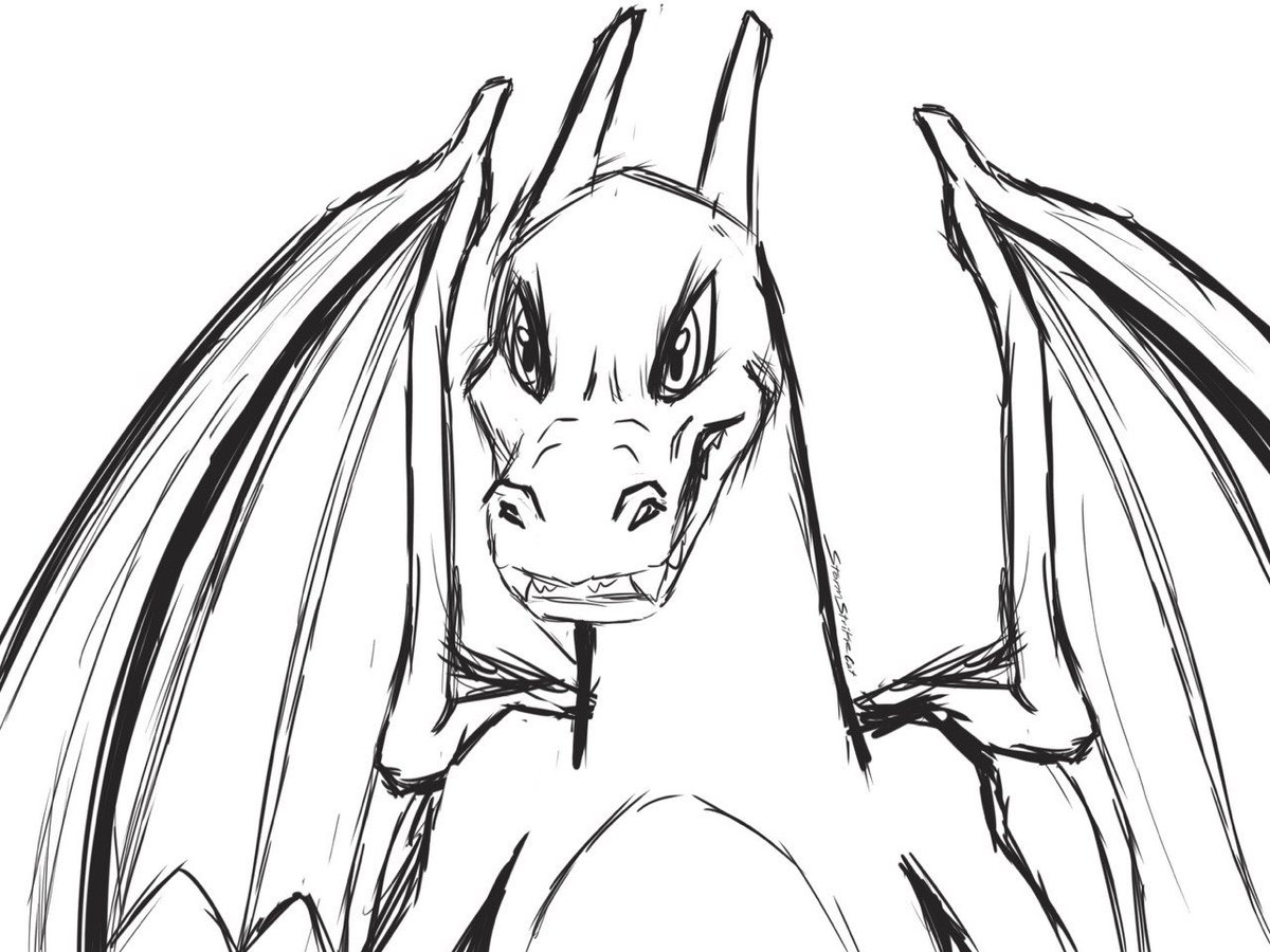 Charizard doodle