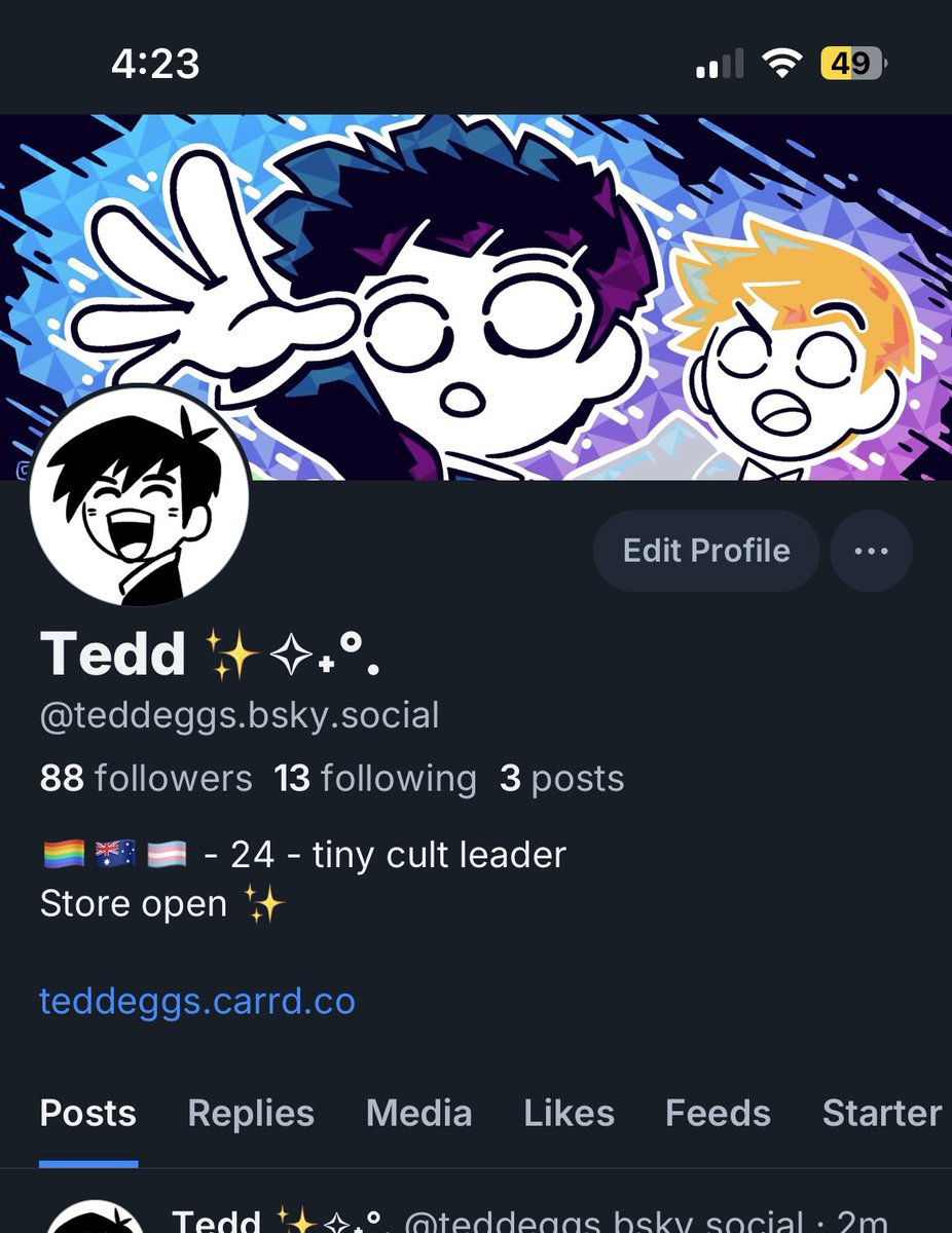 I know I don’t really post on here anymore but here’s my Bluesky
I’ll probably still be lurking on here to look at stuff but that’s p much it