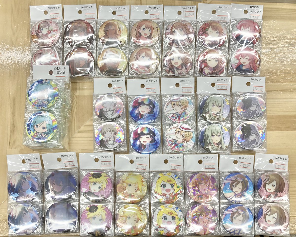 🐨入荷情報🐨】 プロジェクトセカイより、 缶バッジが大量入荷しました