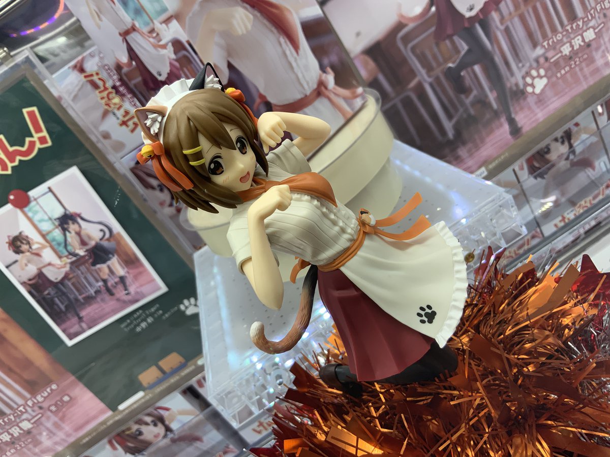 けいおん 平沢唯 長野梓 無比 Trio-Try-iT Figure