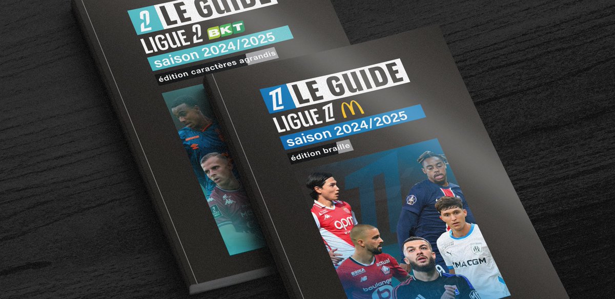 Mobilisés pour la 12e saison consécutive, la LFP et <a href="/Handicapzero_/">HandiCaPZéro</a> sont heureux d’annoncer la mise à disposition des guides de <a href="/Ligue1/">Ligue 1 McDonald's</a> McDonald’s et de <a href="/Ligue2BKT/">Ligue 2 BKT</a> pour la saison 2024/2025 adaptés aux déficients visuels ! 

Communiqué 👉 urlr.me/GPdr9

#JouonsLaCollectif