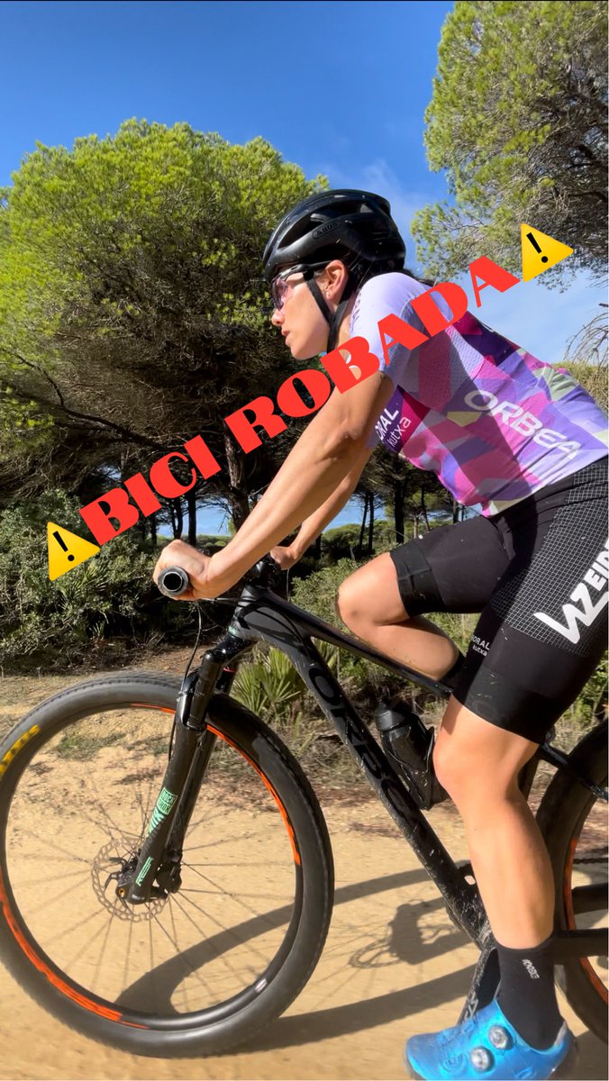 ⚠️ BICI ROBADA, ZONA CHICLANA ⚠️

Me han robado una Orbea Alma en Chiclana de la Frontera. Han entrado por la noche, llevándose la bici y un patinete eléctrico Red Bull. Ojalá, poder encontrarla con vuestra ayuda 🤞🏻🙏🏻