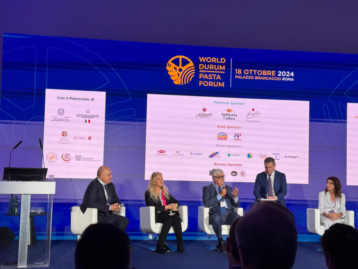 1st World durum pasta forum opening talks