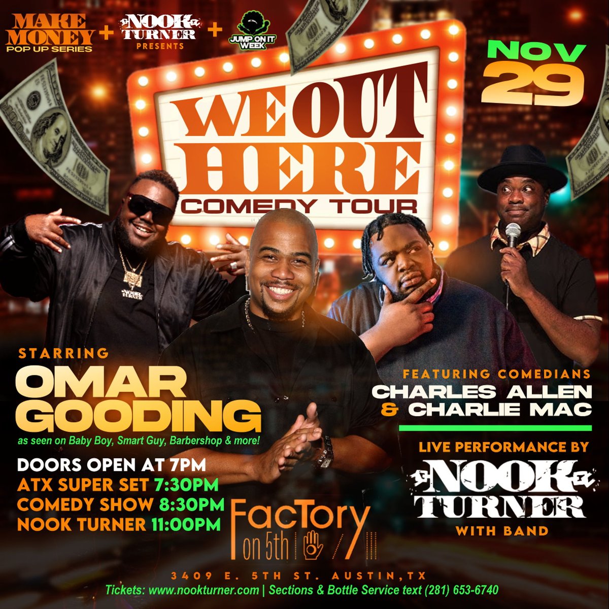 Nov 29th (Black Friday) will be epic! Grab tickets now at nookturner.com/eventtickets