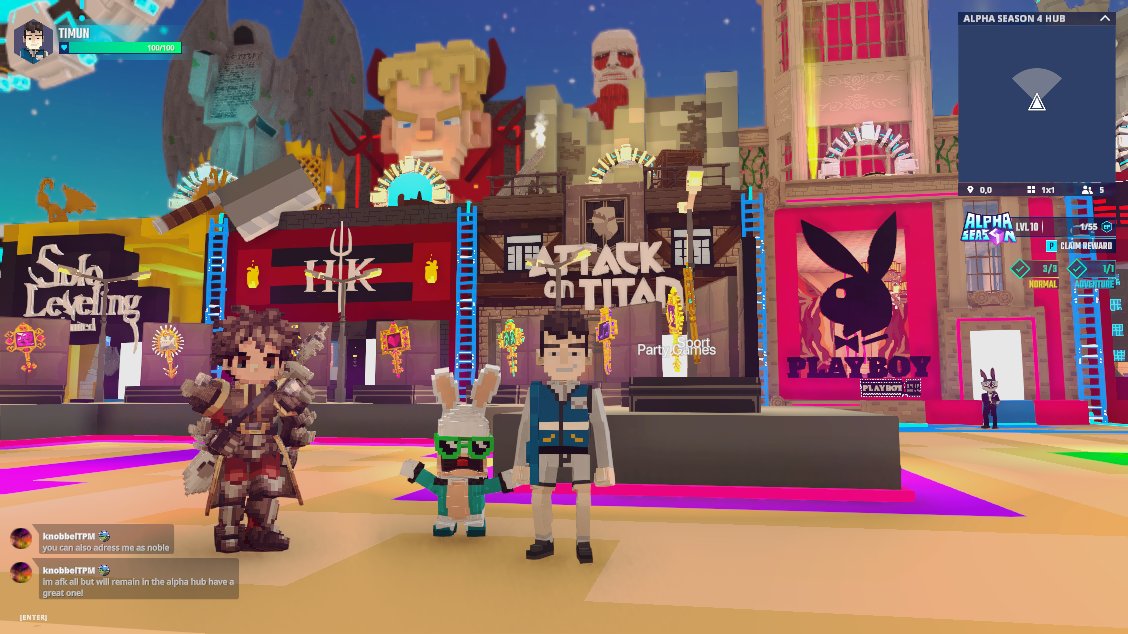 renodion1's tweet photo. VIP moment in The Sandbox! 🤩 Just snapped a selfie with an awesome ambassador! 🤳 https://t.co/V9Th8cA9tk #TheSandbox #AlphaSeason4 #AS4SocialChallenge https://t.co/99yLy6vDSd