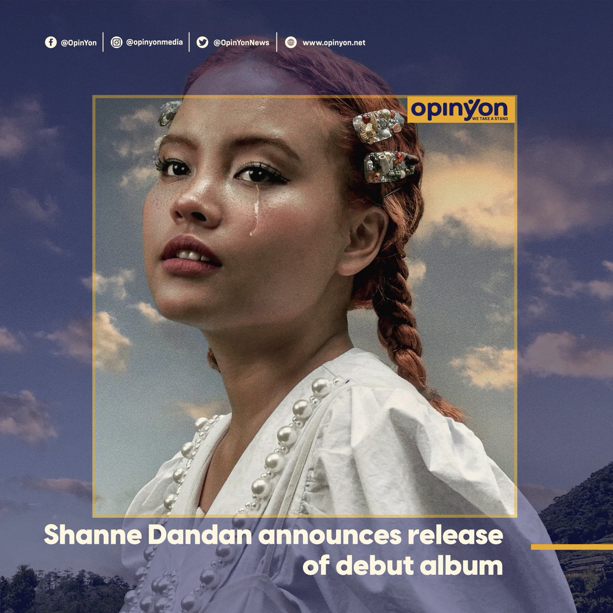 Filipino indie singer-songwriter Shanne Dandan has announced the release of her highly anticipated debut album, “Kung Iyong Mamarapatin,” officially due out on October 25, 2024 via Viva Records.

Read more
opinyon.net/entertainment/…

#WeTakeAStand #OpinYon #ShanneDandan