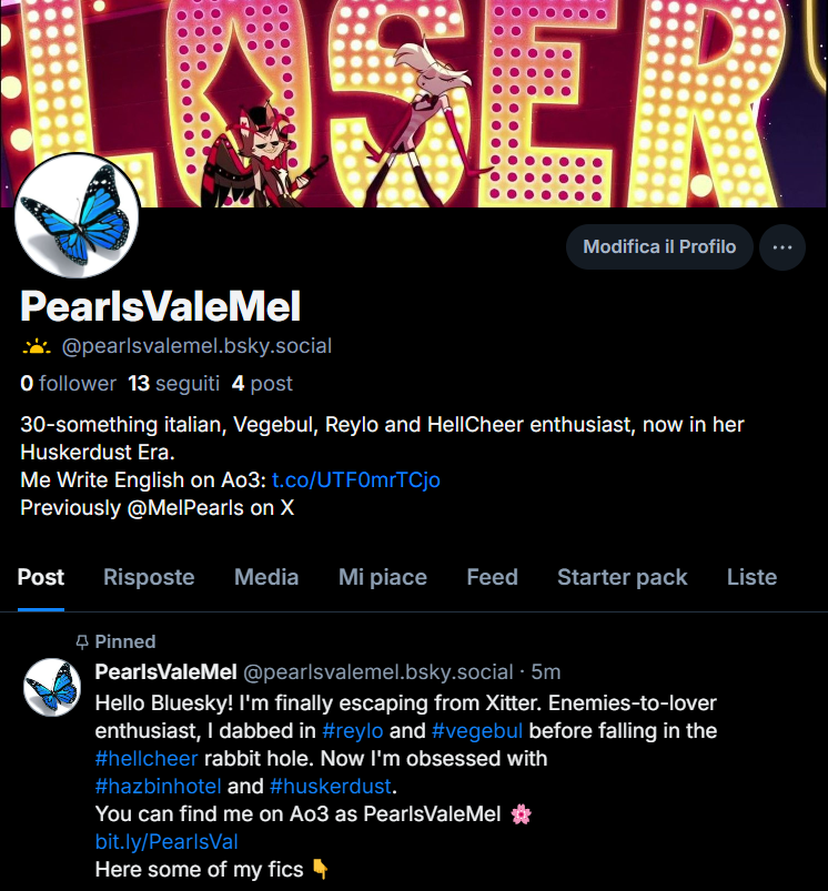 MelPearls's tweet photo. Xitter-shitter is starting to give me the creeps, so I'm finally on Bluesky. PLease come find me there 🥹 https://t.co/ETD43akRV0