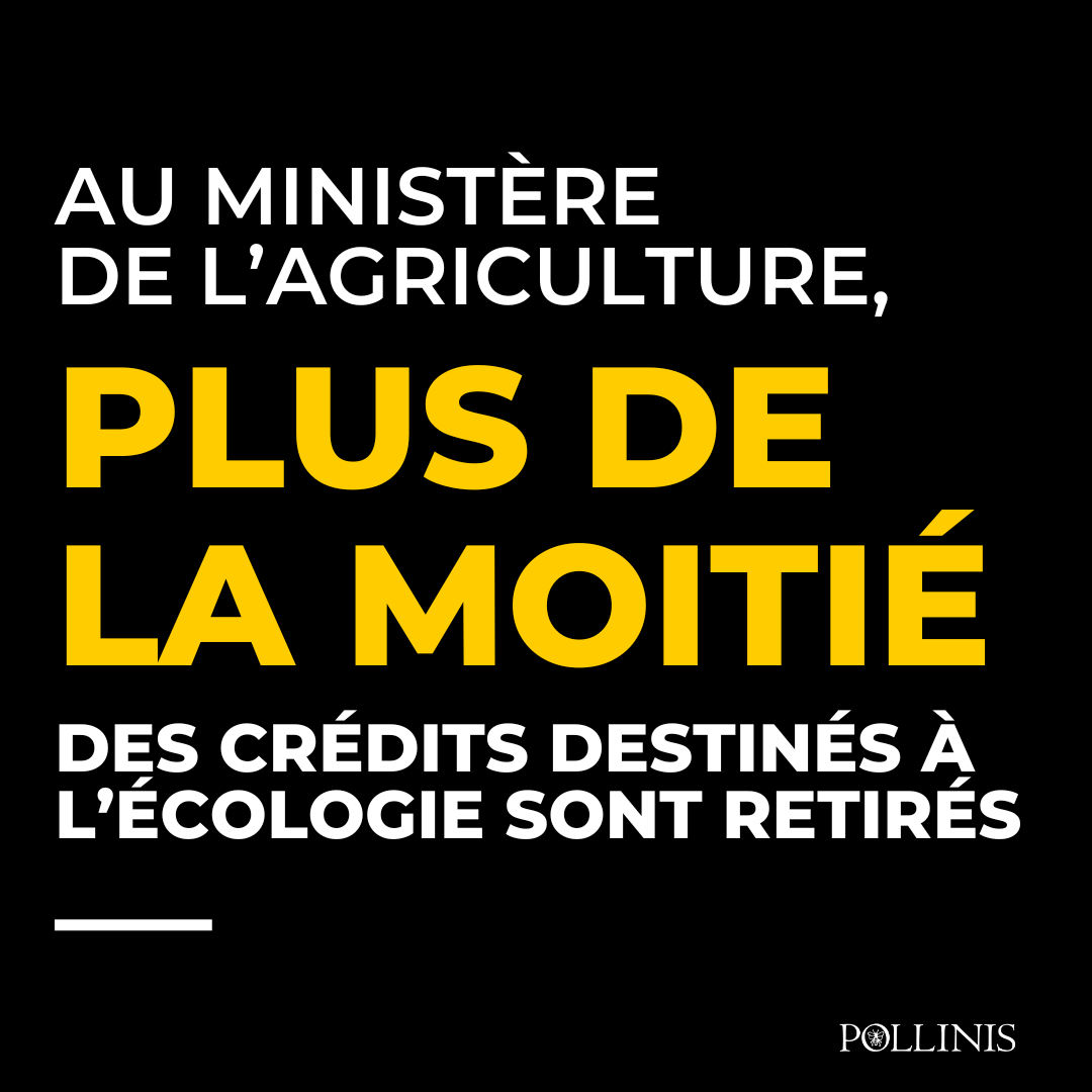 La répartition des crédits d’autorisation d’engagement – détaillée en annexe du projet de loi des finances et publiée le 11/10 – est en défaveur de la planification #écologique.
