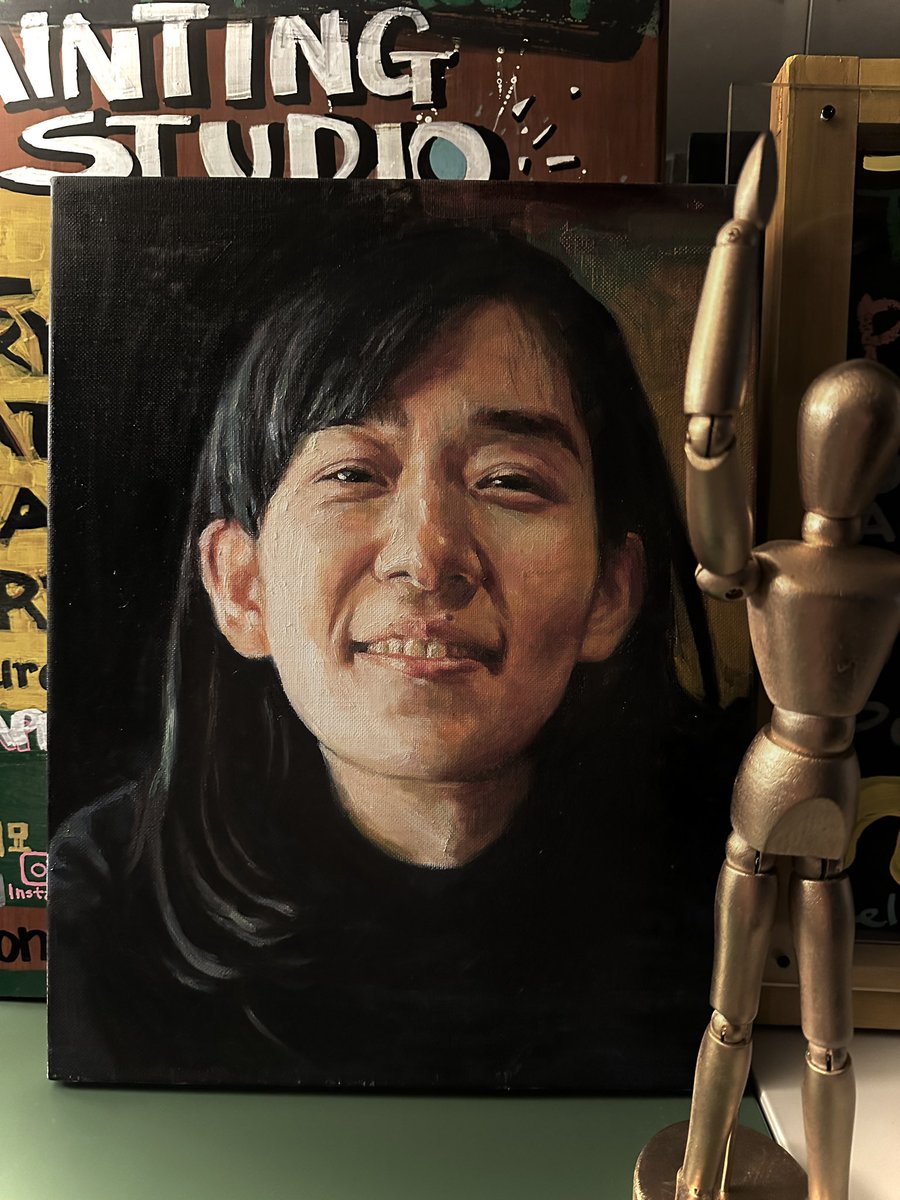 mulgoki's tweet image. 우리나라에 한강이 있어 참 좋다 
Oil on canvas