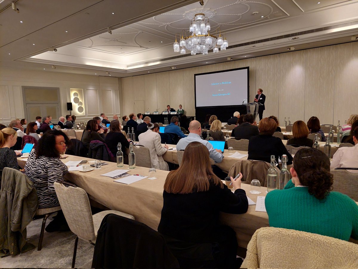 Today's Asbestos conference here in London is now underway, with a superb turnout both in-person and virtually!

A big thank you goes out to <a href="/12KBW/">12 King's Bench Walk</a> for sponsoring today's event!

#APILASBESTOS24