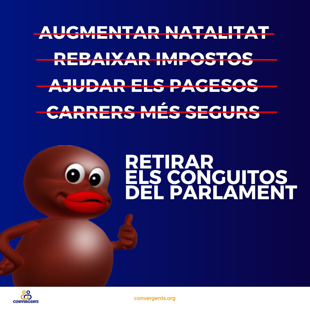 ❗️ La febre woke s’instal·la al bar del Parlament de Catalunya. 

Deixem-nos de mesures estúpides i centrem-nos en millorar el nostre país!