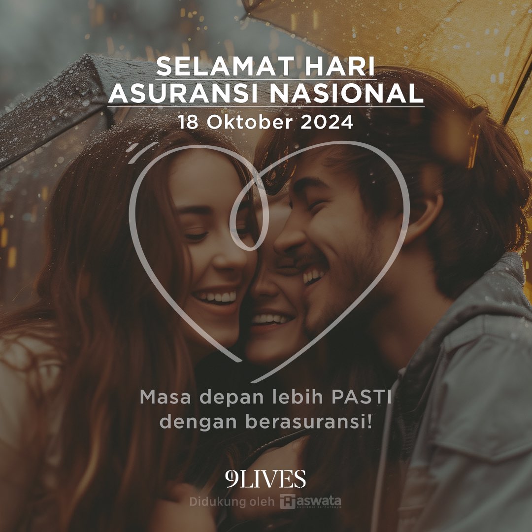 9LivesID's tweet photo. Selamat Hari Asuransi Nasional! 🫶

Sudahkah anda terproteksi asuransi hari ini?

—-
#9livesid 
#youdeserveprotection
#hariasuransi 
#hariasuransinasional https://t.co/rn8dAXANRK